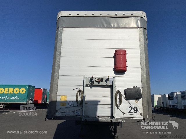 Open oplegger met zeil Schmitz Cargobull Semitrailer Curtainsider Coil