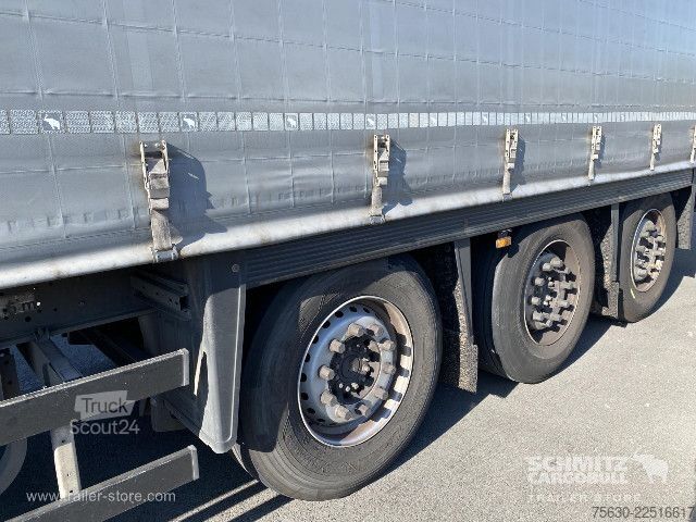 Open oplegger met zeil Schmitz Cargobull Semitrailer Curtainsider Coil