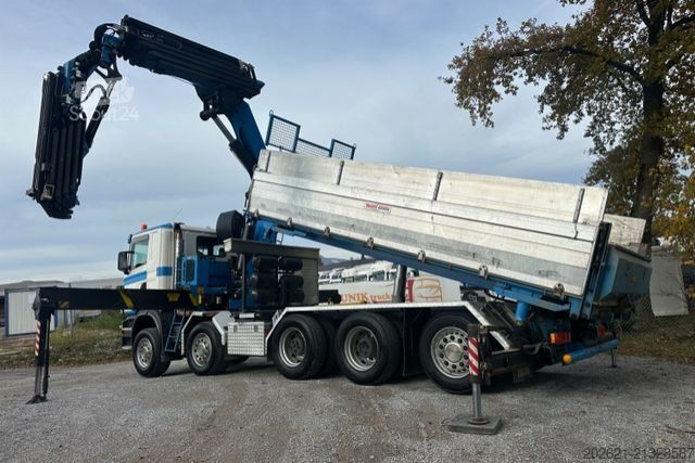 Autokran SCANIA R470 10x4 PK44002 JIP+Seilwinde Kipper