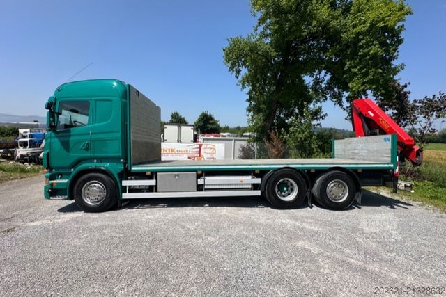 Autokran SCANIA R480 6x2 Palfinger 16502