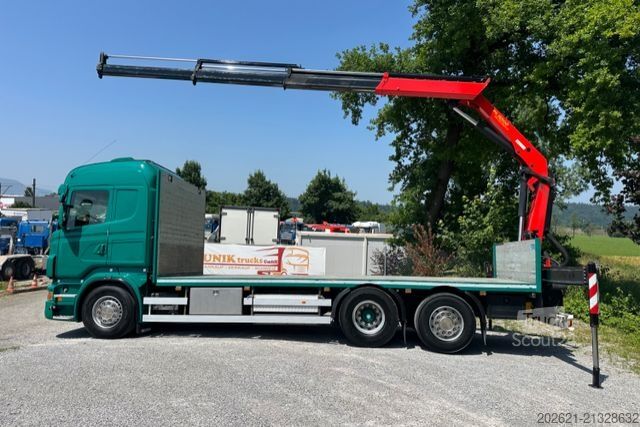 Autokran SCANIA R480 6x2 Palfinger 16502