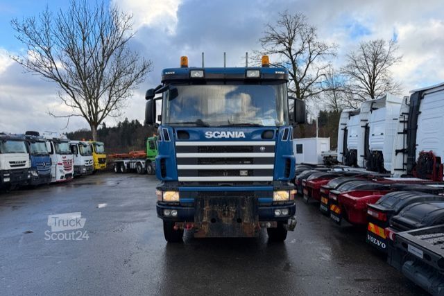 Camión volquete SCANIA R420 6x6 3-seiten Kipper ( ohne kran )