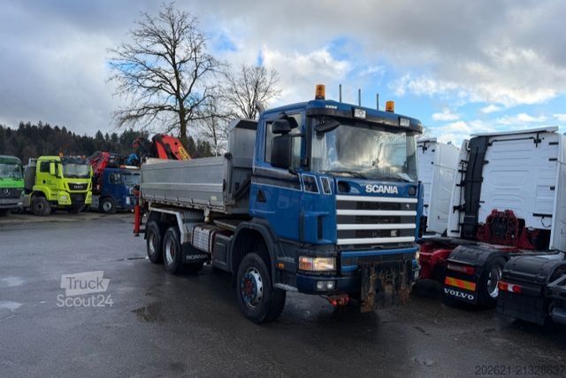 Camión volquete SCANIA R420 6x6 3-seiten Kipper ( ohne kran )