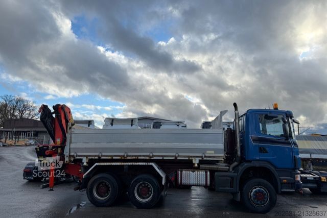 Camión volquete SCANIA R420 6x6 3-seiten Kipper ( ohne kran )