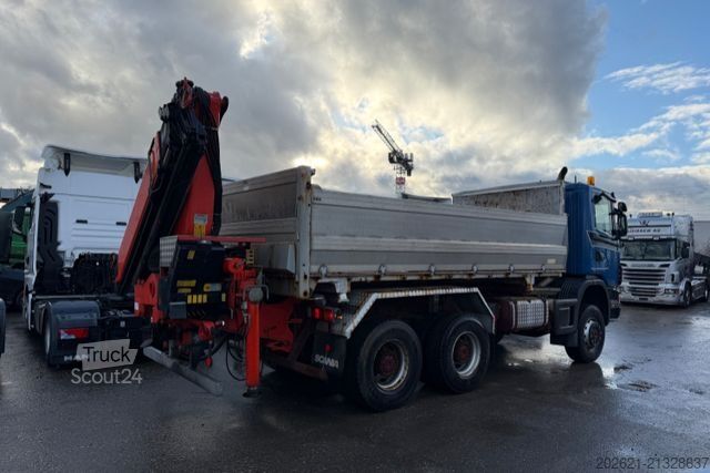Camión volquete SCANIA R420 6x6 3-seiten Kipper ( ohne kran )