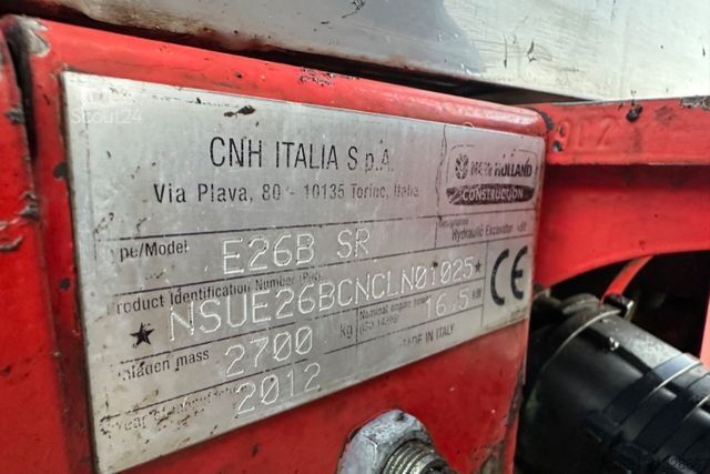 Egyéb NEW HOLLAND E26b 2.7 t 4x Schauffel