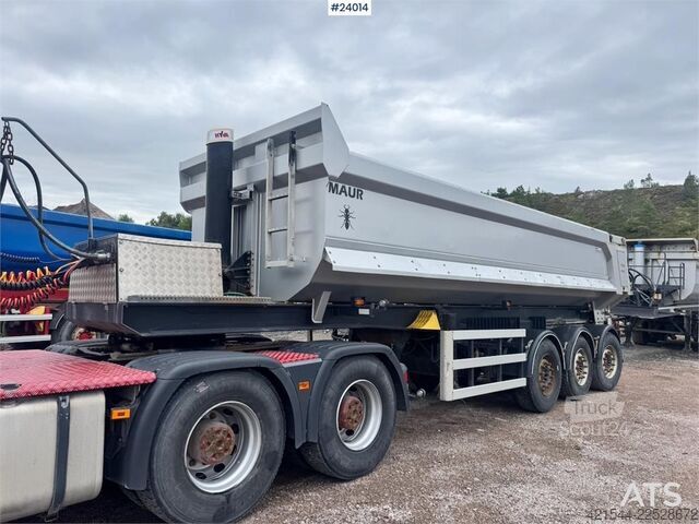 MTS standard Scania R650 6x4 Tractor Unit with Maur Tipping Semi-Trail