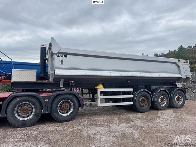 MTS standard Scania R650 6x4 Tractor Unit with Maur Tipping Semi-Trail