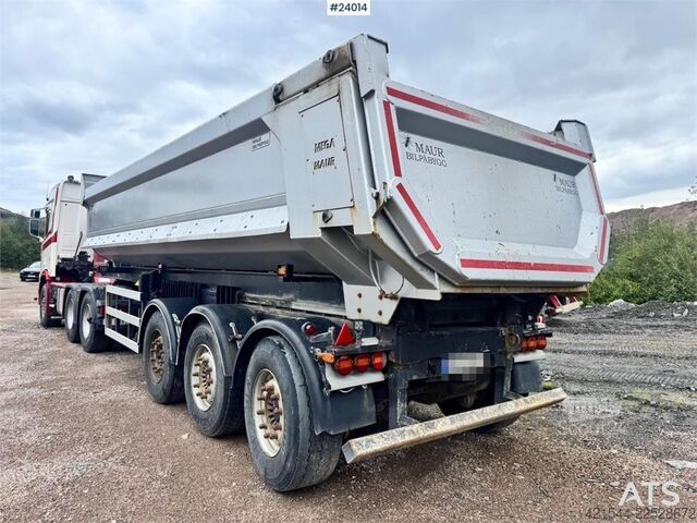 MTS standard Scania R650 6x4 Tractor Unit with Maur Tipping Semi-Trail