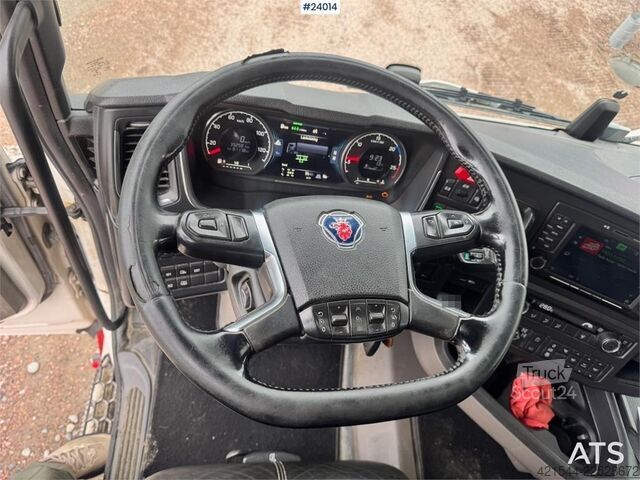 MTS standard Scania R650 6x4 Tractor Unit with Maur Tipping Semi-Trail