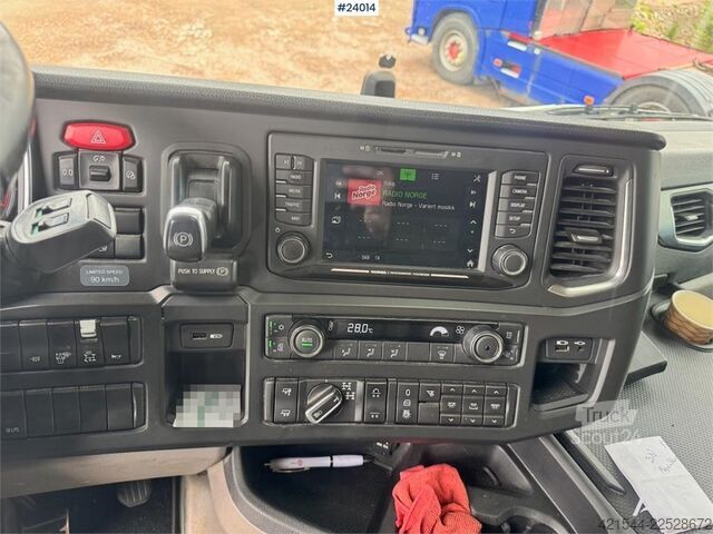 MTS standard Scania R650 6x4 Tractor Unit with Maur Tipping Semi-Trail