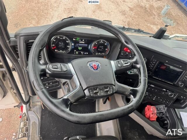 MTS standard Scania R650 6x4 Tractor Unit with Maur Tipping Semi-Trail