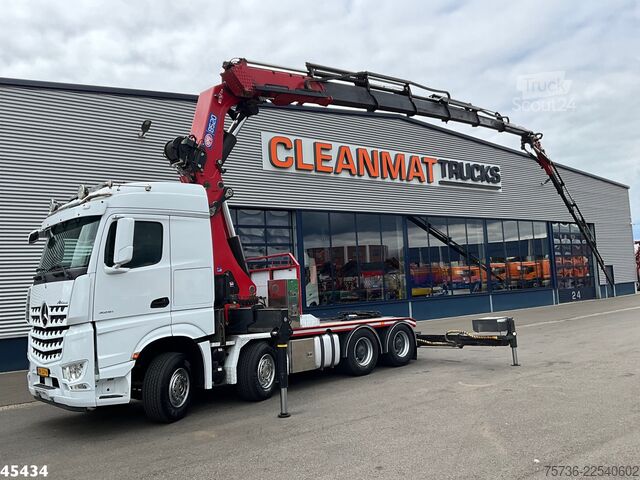 Standard-SZM Mercedes-Benz Arocs 3251 8x4 Euro 6 Retarder HMF 85 Tonmeter ...