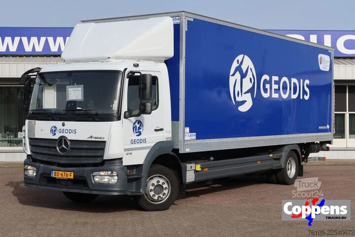 Koffer Mercedes-Benz Atego 1218 1218 L Bak+Klep Dhollandia 1500 kg