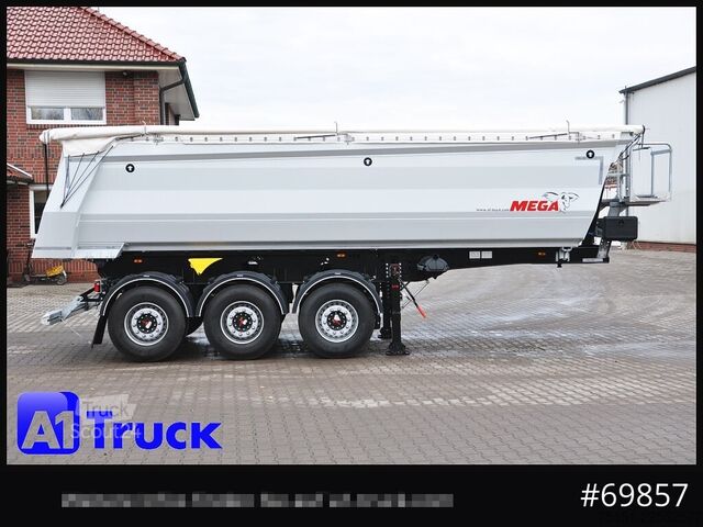 Kippers oplegger BENALU Mega  25m³ Lift Stahl  SAF 4X4 Allrad 1350mm