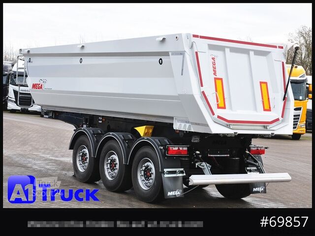 Kippers oplegger BENALU Mega  25m³ Lift Stahl  SAF 4X4 Allrad 1350mm