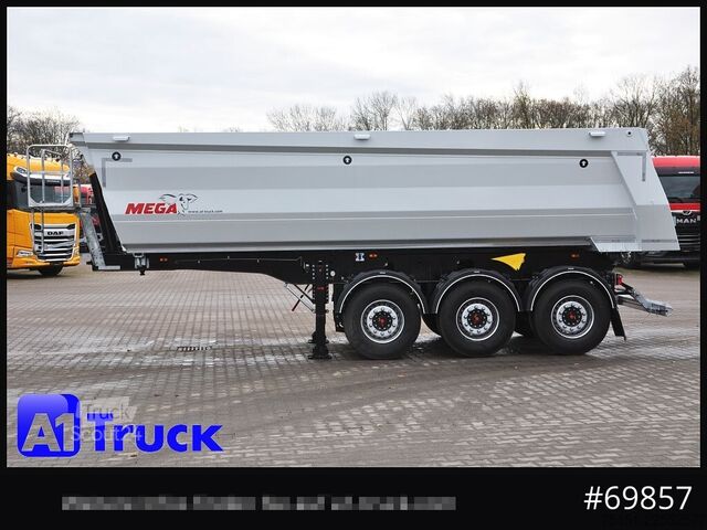 Kippers oplegger BENALU Mega  25m³ Lift Stahl  SAF 4X4 Allrad 1350mm