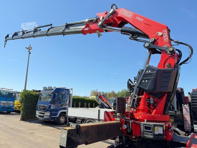 Ladepritsche MAN TGS 37.440 8X4 PRITSCHE + KRAN FASSI F820 (6x) ...