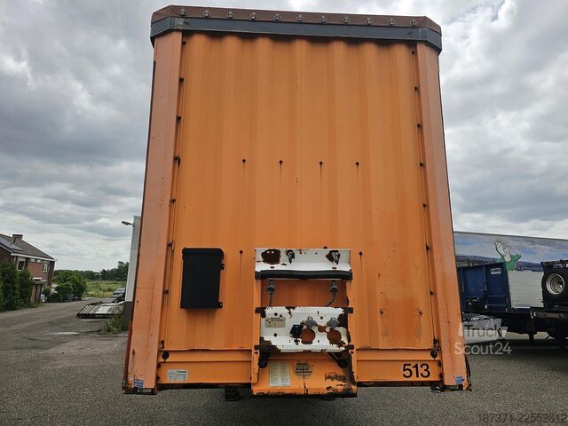 2003 KRONE SD27 MEGA / BPW Scheibenbremse / Liftachse / Reserverad / TÜV Belgien. KRONE SD27 MEGA/ BPW DISC / LIFT AXLE / SPARE TIRE/TU...