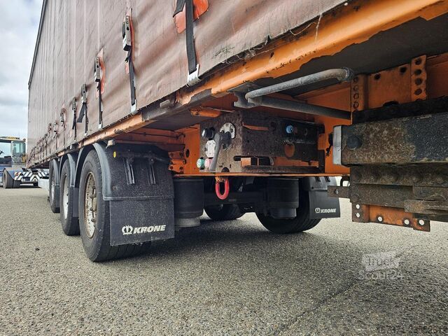 2003 KRONE SD27 MEGA / BPW a disco / asse sollevabile / ruota di scorta / TÜV Belgio. KRONE SD27 MEGA/ BPW DISC / LIFT AXLE / SPARE TIRE/TU...