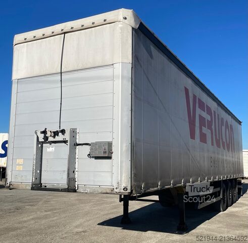 открытый полуприцеп с тентом Schmitz Cargobull SCS 24/L-13.62  Curtainsider Edscha