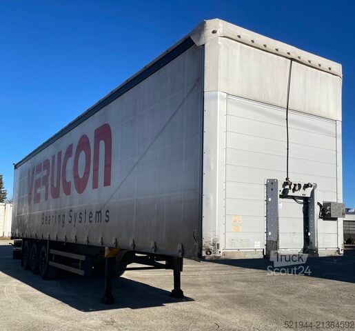 открытый полуприцеп с тентом Schmitz Cargobull SCS 24/L-13.62  Curtainsider Edscha
