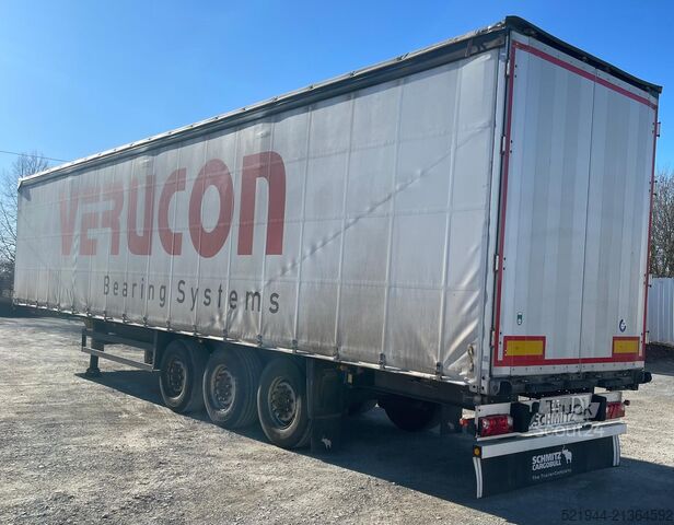 открытый полуприцеп с тентом Schmitz Cargobull SCS 24/L-13.62  Curtainsider Edscha