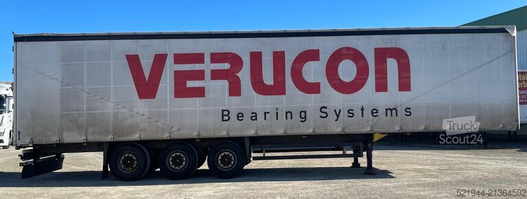 открытый полуприцеп с тентом Schmitz Cargobull SCS 24/L-13.62  Curtainsider Edscha