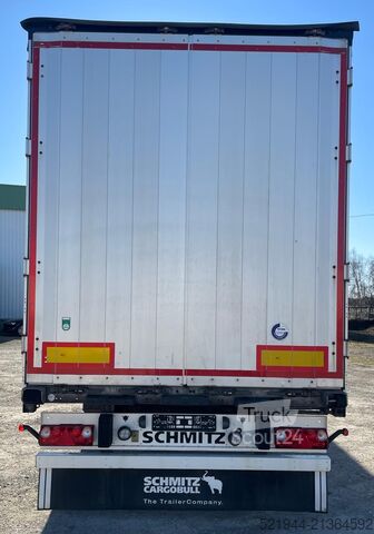 открытый полуприцеп с тентом Schmitz Cargobull SCS 24/L-13.62  Curtainsider Edscha