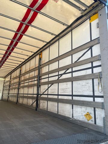 открытый полуприцеп с тентом Schmitz Cargobull SCS 24/L-13.62  Curtainsider Edscha