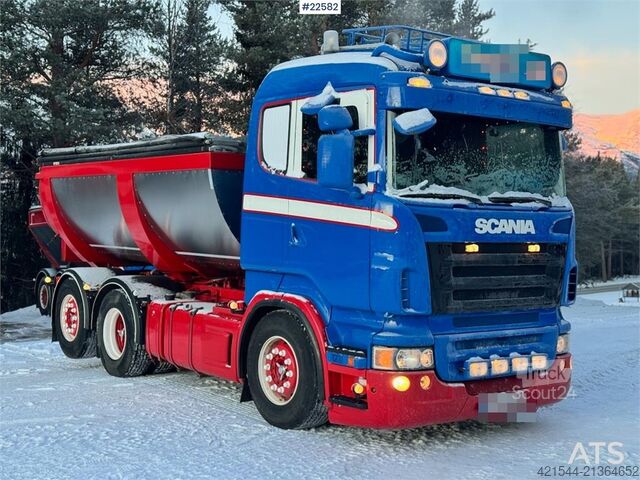 Tipper Scania R480 Asphalt Truck – New Engine and Clutch WATCH V