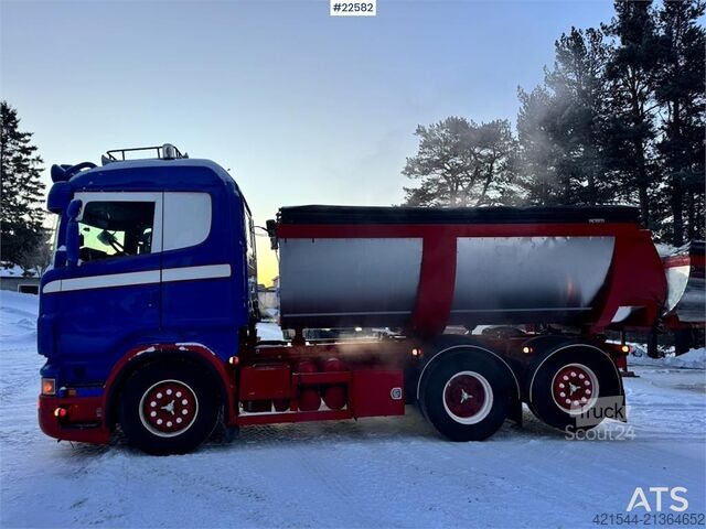 Tipper Scania R480 Asphalt Truck – New Engine and Clutch WATCH V