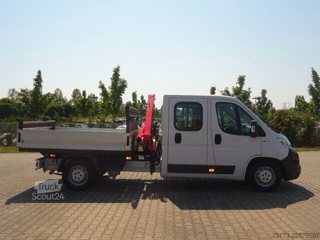 Pick-up bestelwagen FIAT Ducato Maxi Doka Pritsche Fassi Ladekran
