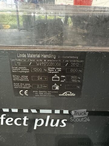 Ručný paletový vozík Linde L12