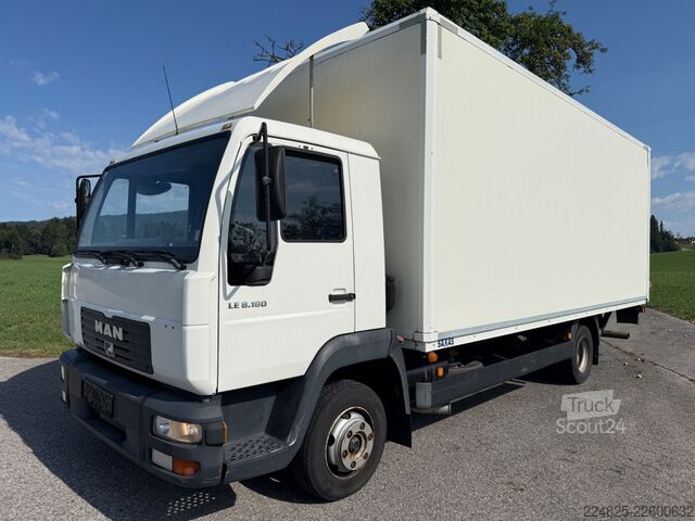 Furgão fechado MAN L 8.180 Koffer mit Lbw BJ-2005 Tüv 03-2027