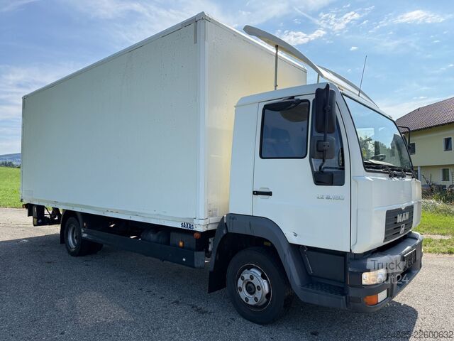 Furgão fechado MAN L 8.180 Koffer mit Lbw BJ-2005 Tüv 03-2027