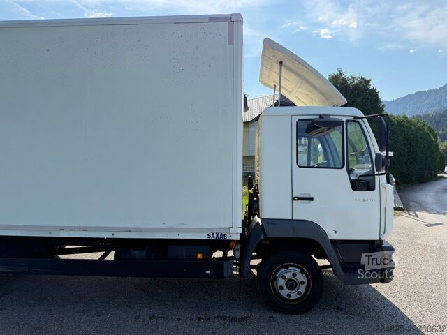 Furgão fechado MAN L 8.180 Koffer mit Lbw BJ-2005 Tüv 03-2027