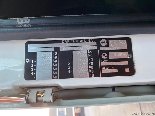 Standard-SZM DAF XF 105.460 / 2x Tank / Euro 5 / ADR / BE-Truck ...