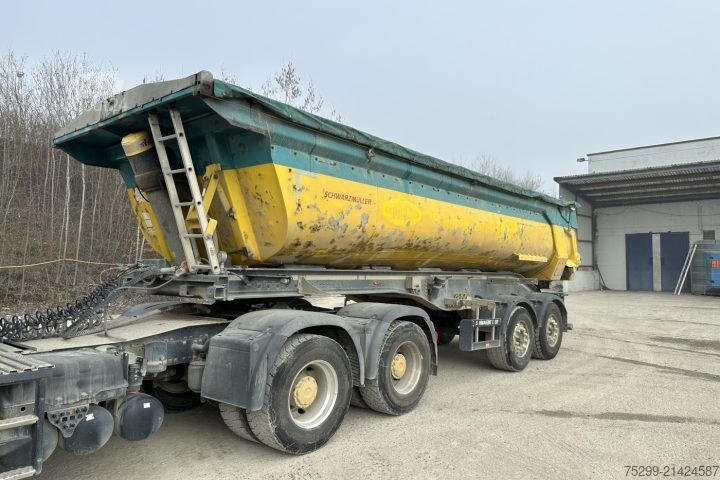 Pašizgāzēja puspiekabe Schwarzmüller SPA 2/E Kipper / Swiss-Vehicle