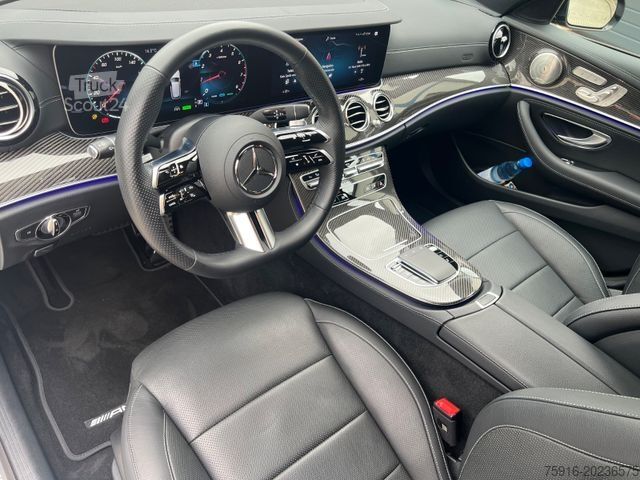 Kleinbus MERCEDES-BENZ E 450 4Matic Foliert in Grau Matt original Weiss