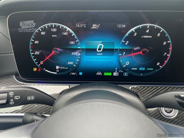 Mikroautobuss MERCEDES-BENZ E 450 4Matic Foliert in Grau Matt original Weiss