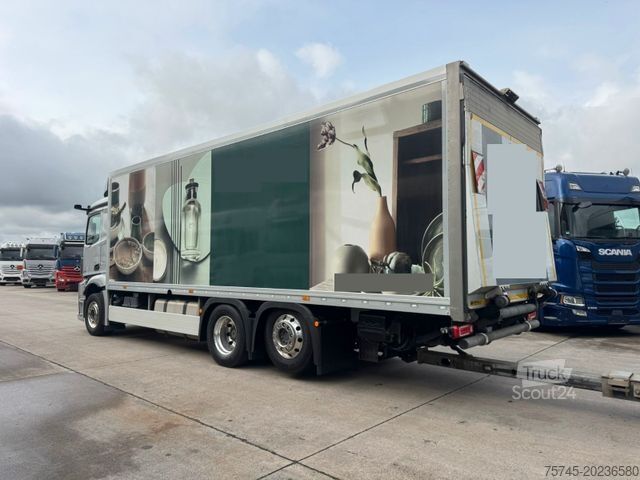 LKW mit Kofferaufbau MERCEDES-BENZ ACTROS 2545*KOFFER*LIFT*ALCOA*DURCHLADESYSTEM*