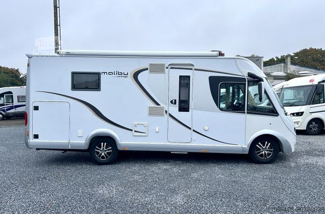 Integruota kemperis MALIBU I 440 QB * Queensbett-Hubbett-2xKlima-AHK*