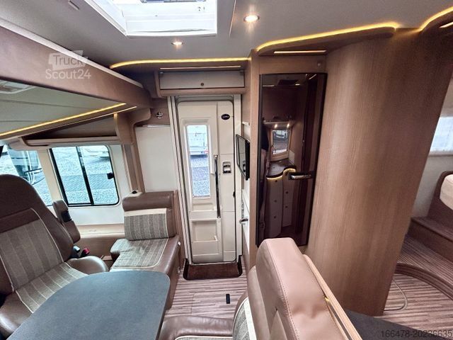 Integruota kemperis MALIBU I 440 QB * Queensbett-Hubbett-2xKlima-AHK*