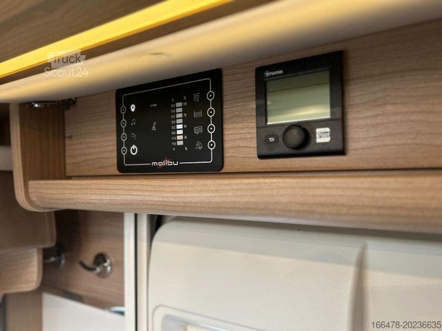 Integruota kemperis MALIBU I 440 QB * Queensbett-Hubbett-2xKlima-AHK*
