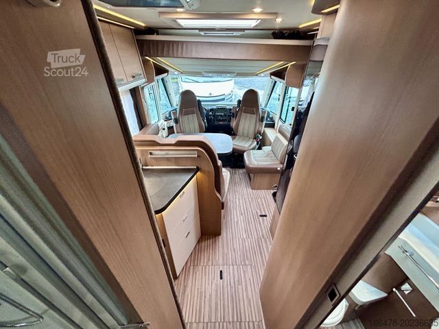 Integruota kemperis MALIBU I 440 QB * Queensbett-Hubbett-2xKlima-AHK*