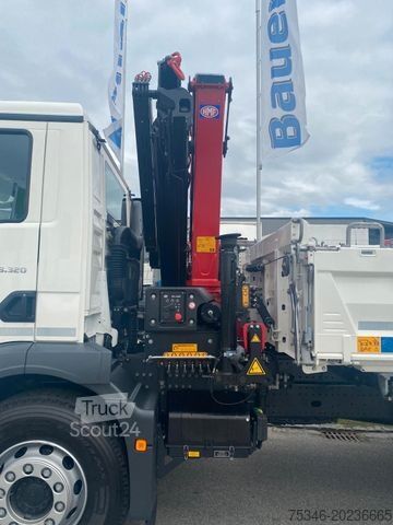 Teherautóra szerelt daru MAN TGM 18.320 /4x2/BL/Meiller/Kipper/Kran/Funk/ Neu