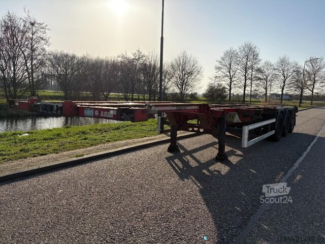 Контейнерные перевозки Schmitz Gotha N/A Multi/ Back Extendable / Liftaxle / APK-TÜV...