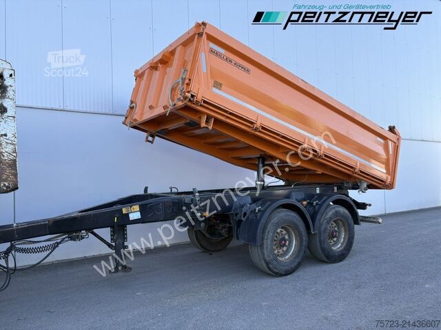 Remorque benne trilibérale Meiller Tandemkipper MZDA 18/22 M