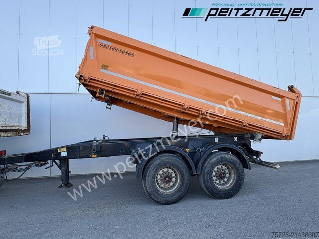 Remorque benne trilibérale Meiller Tandemkipper MZDA 18/22 M